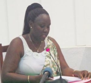 Mme Josiane Nijimbere, Ministre burundaise de la Santé publique et de la lutte contre le sida ( images : ppbdi.com composition : AGNEWS 2016 )
