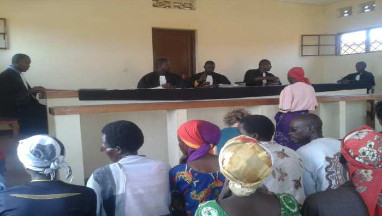 Tribunal de Résidence de Nyanza-Lac - Audience publique du 9 février 2015