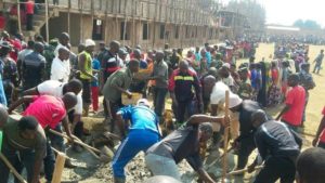 Burundi : TDC à Ngozi - Construction du marché et travaux au Stade ( Photo: ikiriho 2016 )