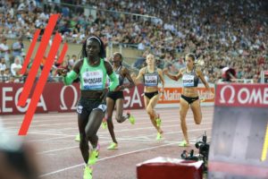 Burundi / athlétisme : Francine NIYONSABA décroche l’or à Lausanne ( Photo : http://lausanne.diamondleague.com -  2016  ) 