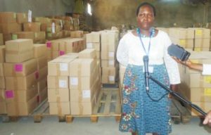  Mme Chantal Bajinyura, directrice générale des Bureaux pédagogiques du ministère burundais de l'Education ( Photo : ppbdicom 2016 )