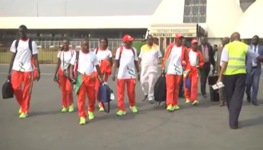 Burundi : Départ des athlètes burundais aux jeux olympiques de Rio ( Photo : RTNB 2016 )