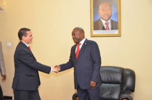 Burundi : Le Président reçoit une délégation amie de la République Bolivarienne de Venezuela  ( Photo : ikiriho.bi  2016 )