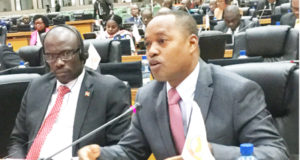 Burundi : Edouard Nduwimana demande la solidarité du Parlement Panafricain ( Photo : Assemblee.bi 2016 )