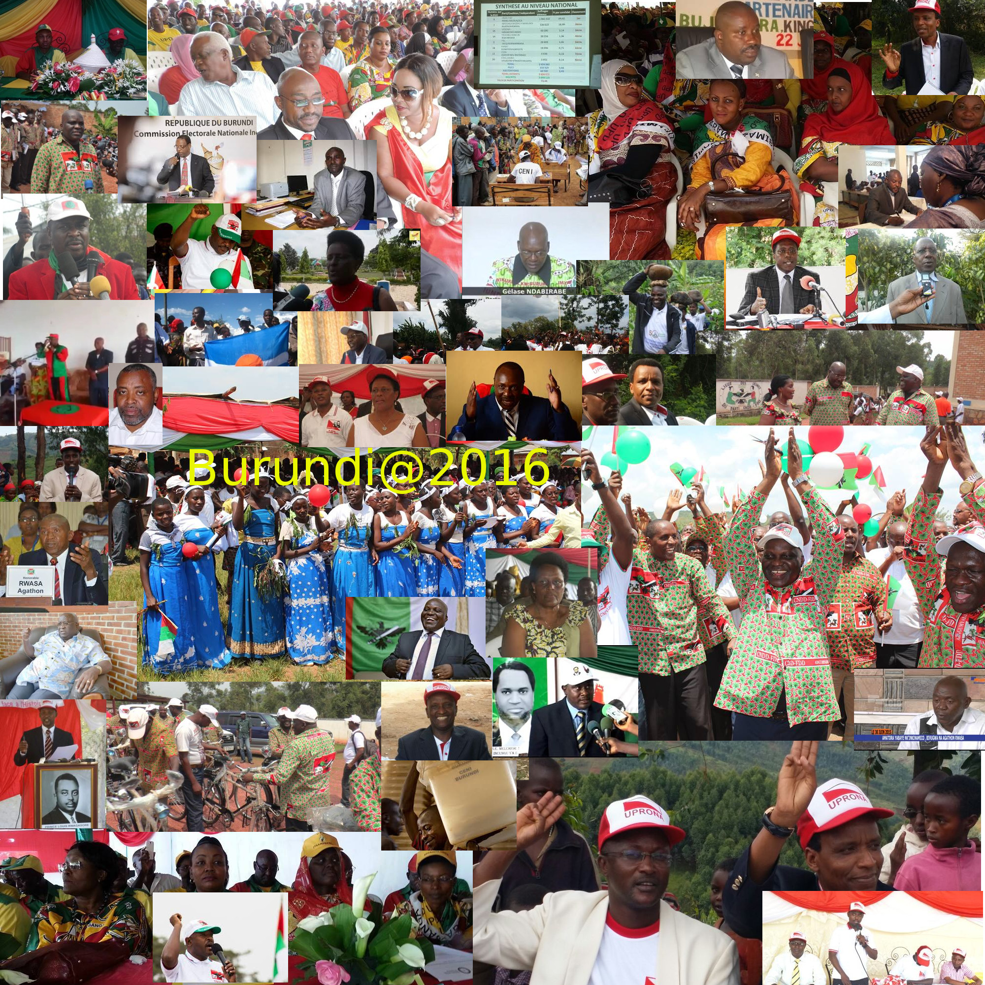 Les partis politiques au Burundi en 2015