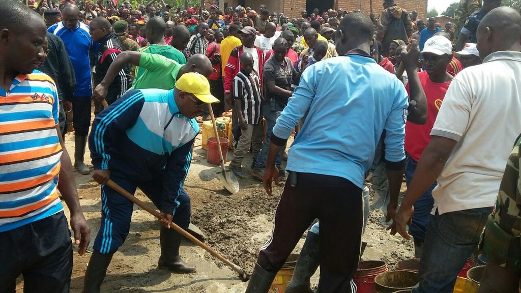 Burundi : TDC à Ngozi – Fin des travaux pour le Centre d'Enseignement de Métiers de Rutanga ( Photo : Olivier Mukunzi )