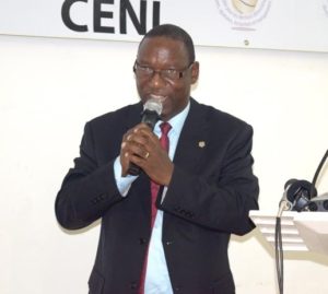  M. Pierre-Claver Ndayicariye,  président de la Commission électorale nationale indépendante (CENI) 