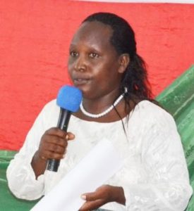  Mme Chantal Bajinyura, directrice générale des bureaux pédagogiques du Ministère burundais de l'Education ( Photo : ppbdi.com 2016 ) 