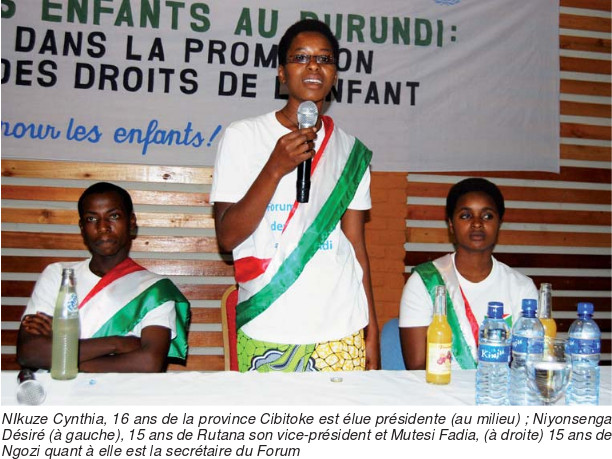 Burundi : La ligne téléphonique 116 pour  dénoncer les violations des droits des enfants  ( Photo : ONU  2013 )
