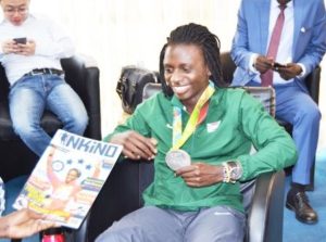 Burundi : Une réception en honneur de Francine Niyonsaba et des athlètes burundais de Rio ( photo : ppbdi.com 2016 )