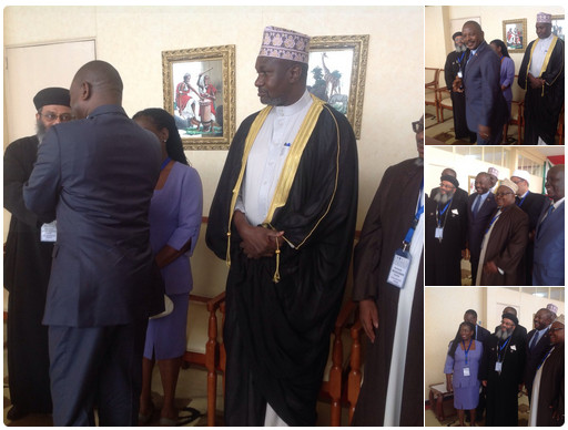 Les invités reçus par S.E. Nkurunziza Pierre, le très populaire Président Africain du Burundi ( Photo : Karerwa Ndezako 2016 )