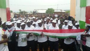 Burundi : Cibitoke - Inauguration du Stade Urunani à Buganda ( Photo : Doriane Munezero )