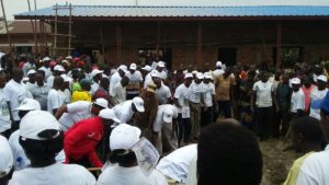 Burundi : TDC à Cibitoke –  Pavement  au Centre d'Enseignement de Métiers de Murwi ( Photo : Doriane Munezero   2016 )
