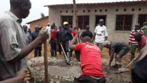 Burundi : TDC à Ngozi / Mwumba - Construction de la Mosquée de Rwabiriro  ( Photo :  Espérance Ndayizeye   2016  )