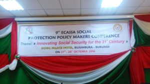 Burundi : 9ème édition de l'ECASSA - Innovating social security for the 21st Century ( photo : ikiriho   2016 )