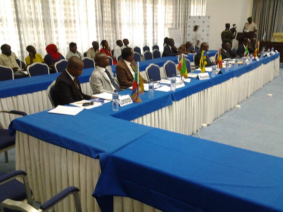 Burundi : Ouverture d'une réunion de l' East African Standby Force  à Bujumbura ( photo : ikiriho  2016 )