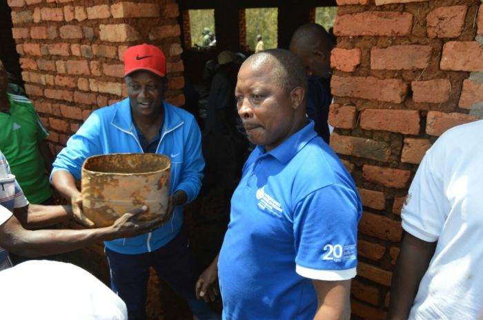 Burundi : TDC à Rutana – Construction de 2 salles de classe de l’Ecole Fondamentale de Gakome ( Photo : bujumbura.be  2016 )