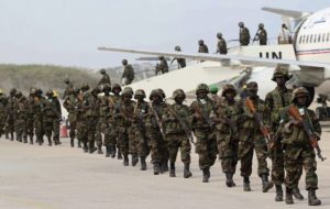 Burundi / AMISOM : Somalie - Sécurisation de l'aéroport de Galmudug et du palais présidentiel d'Adado ( Photo :  ikiriho  2016 )