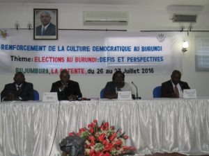 Photo : Assemblée Nationale du Burundi