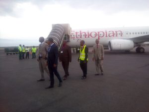 Burundi: Ethiopian Airlines ouvre la ligne Bujumbura-Goma - 15 minutes de vol ( photo : F. NTIYUMVAMABWIRE ‏  2016 )