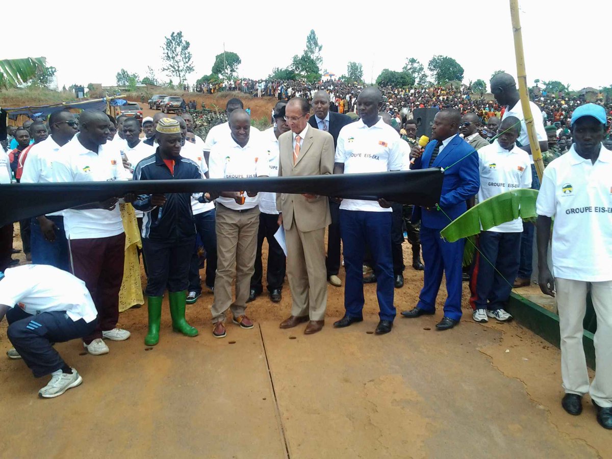 Burundi : Ruyigi - Inauguration du pont Bailey reliant Gisuru et Kinyinya ( Photo : ppbdi.com 2016 )