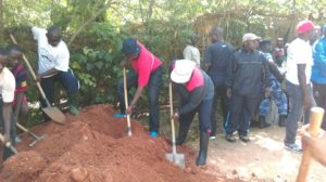 Burundi : TDC à Bubanza - Réhabilitation de la piste Bubanza-Buvyuko ( Photo : Inama Nshingamateka  2016  )