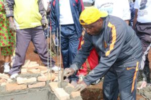 Burundi : TDC - Construction du centre de santé de Mahonda à Muyinga ( Photo : CNDD-FDD  2017 )