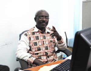 M. Juma Edouard, porte-parole du Ministère burundais de l’Education ( Photo : RTNB 2017 )