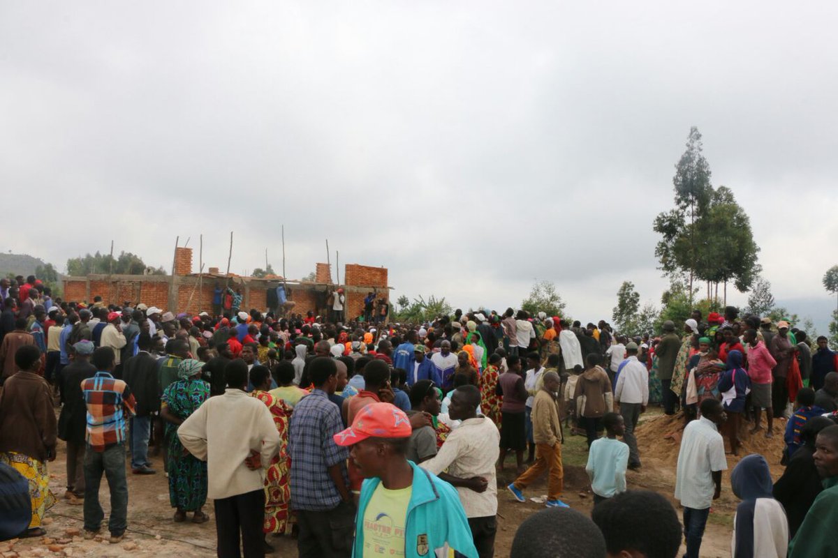 Burundi : TDC - Construire le Bureau administratif de la zone MUHWEZA I à RUTOVU ( Photo : CNDD-FDD 2017