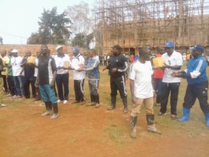 Burundi : TDC - Terminer les travaux du stade Kugasaka de Ngozi. ( Photo : Doriane Munezero 2017 )