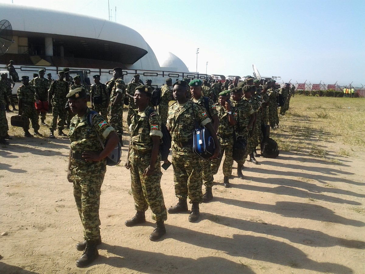 Burundi : Départ de 188 militaires burundais pour la Centrafrique ( Photo : ikiriho   2017 )