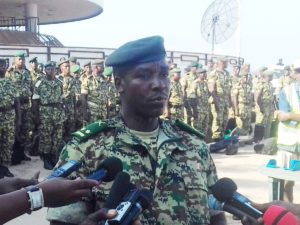Burundi : Départ de 188 militaires burundais pour la Centrafrique ( Photo : ikiriho   2017 )