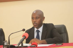 M. Jérôme Ndikuriyo, directeur général de la communication au ministère burundais en charge des médias et des TIC ( Photo : ABP   2017 )