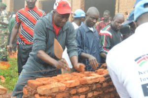 Burundi : TDC à Cankuzo - Construction d'un bloc de maternité à Cendajuru ( Photo : Presidence 2017 )