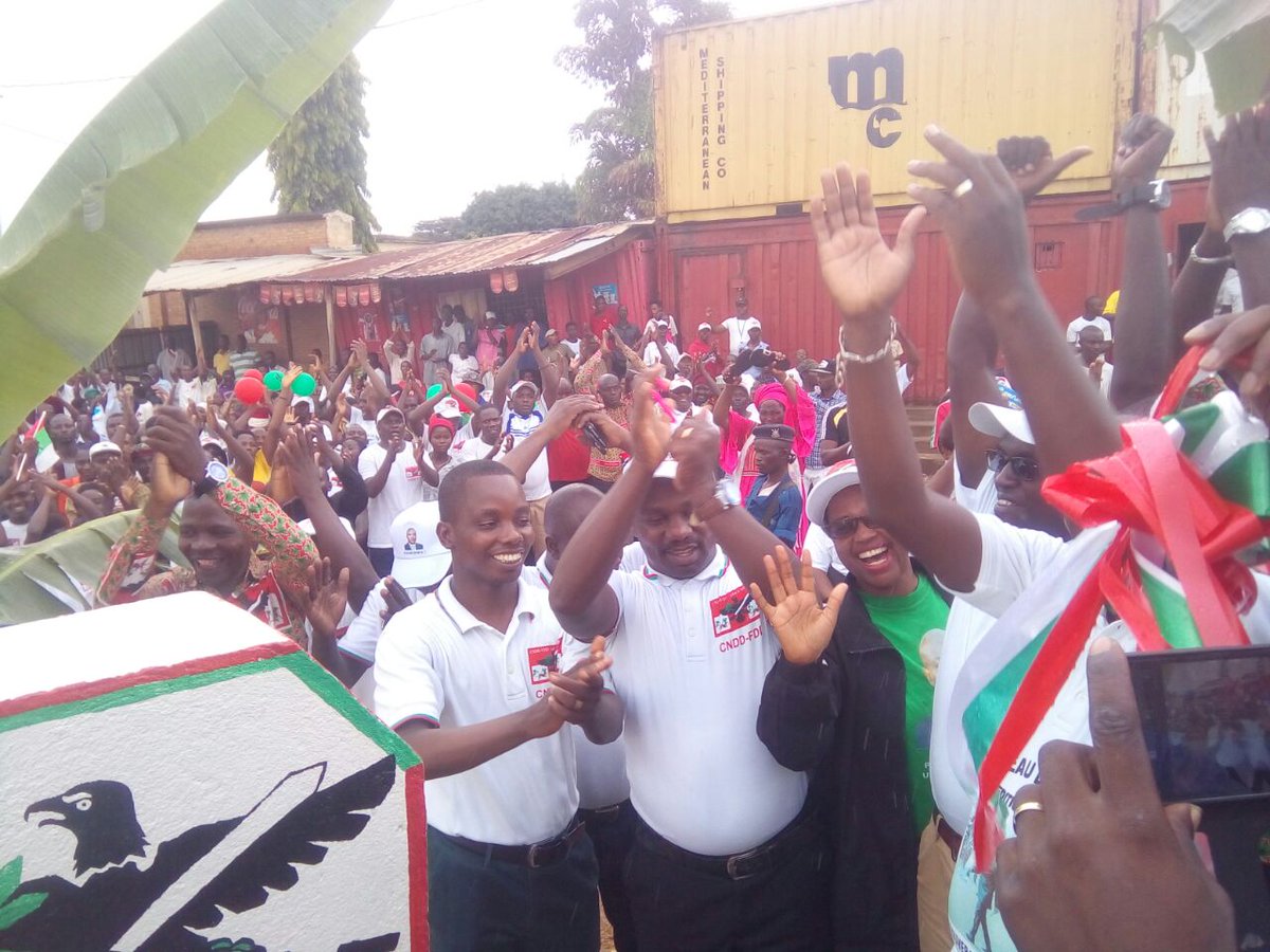 Burundi : Le CNDD-FDD inaugure sa nouvelle permanence à MUSAGA ( Photo : CNDD-FDD  2017 )