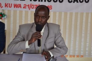 M. Innocent Nyandwi –  Burundi – dialogue interburundais : Cankuzo – De nouvelles instructions sur les assassinats de Rwagasore et de Ndadaye ( Photo : cndi 21/07/2016 )