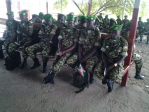 Burundi : 952 militaires burundais partis pour l'AMISOM ( Photo : Baratuza Gaspard 2017 )