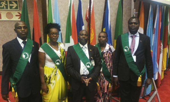 Burundi / Union Africaine : 5 Parlementaires Burundais prêtent serment. ( Photo: @ikiriho.bi )