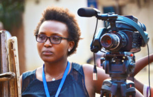 Francine Munyana, réalisatrice et directrice du FESTICAB ( PHoto : Burundi ECO   2017 )