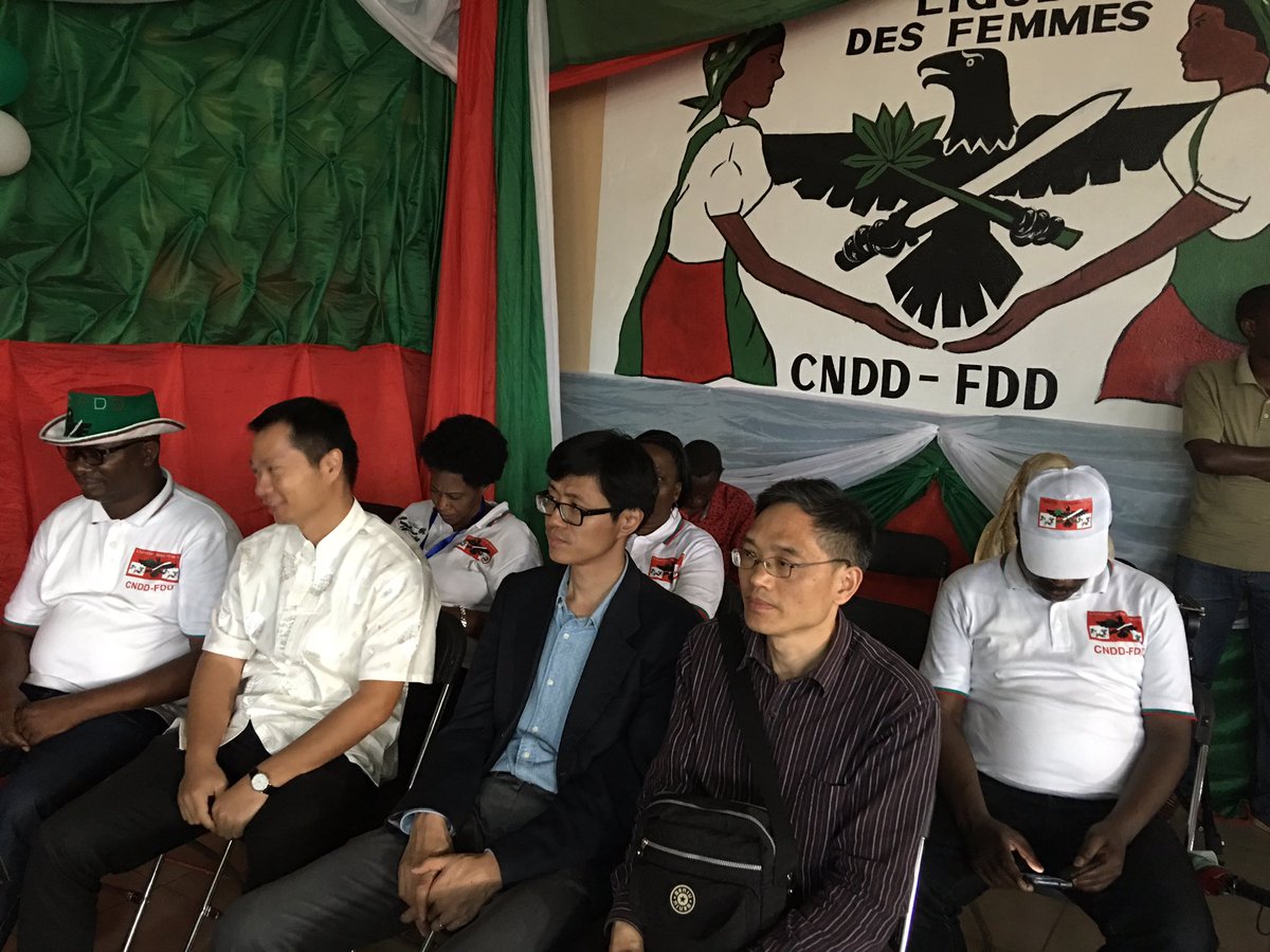 Burundi : Le CNDD-FDD et le Parti Communiste Chinois échangent sur leur vision politique ( Photo : CNDD-FDD 2017 )