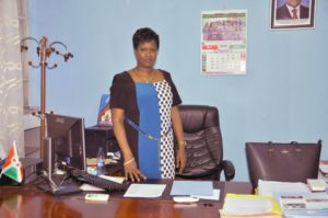 Mme Kanyana Aimé Laurentine, ministre burundaise de la Justice et Garde des Sceaux. ( Photo : IKIROHO 2017 )