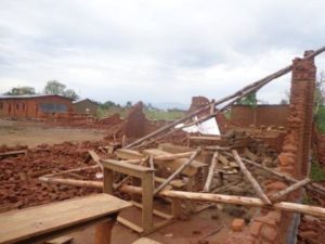 Des infrastructures endommagées à Gatumba suite aux pluies torrentielles ( Photo; PPBDI.COM  2014  )