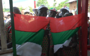Burundi : NGOZI - Le CNDD-FDD inaugure à NGOZI 4 permanences à Mwumba ( Photo : RTNB 2017 )