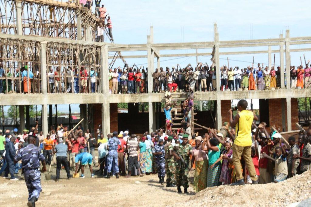 Burundi : TDC à Bujumbura - Construction de l'école d'excellence de KAMENGE ( Photo : ikiriho avril 2017)