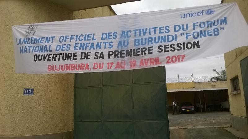 Burundi : Le FONEB ouvre sa 1ère session ( Photo : FONEB 2017 )