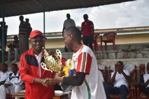 Burundi : Muzinga, Champion DAMES et HOMMES au Tournoi de Volley Ball de Bujumbura ( Photo : RTNB  2017 )