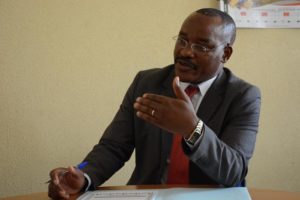 M. Niyonzima Audace, commissaire général de l’Office Burundais des Recettes (OBR) Photo : ikiriho 2017