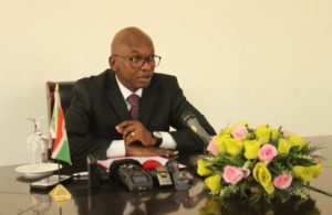 M. Nyamitwe Aimé Alain, Ministre burundais des Relations extérieures et de la Coopération internationale ( Photo : ABP 2017 )