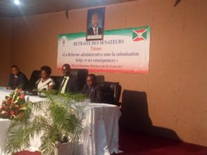 Colonisation : Le Sénat du Burundi réflechit sur la réforme administrative belge de 1929 ( Photo : ikiriho 2017 )