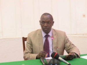 M. Barandagiye Pascal,  Ministre burundais de l’Intérieur et de la Formation patriotique, 